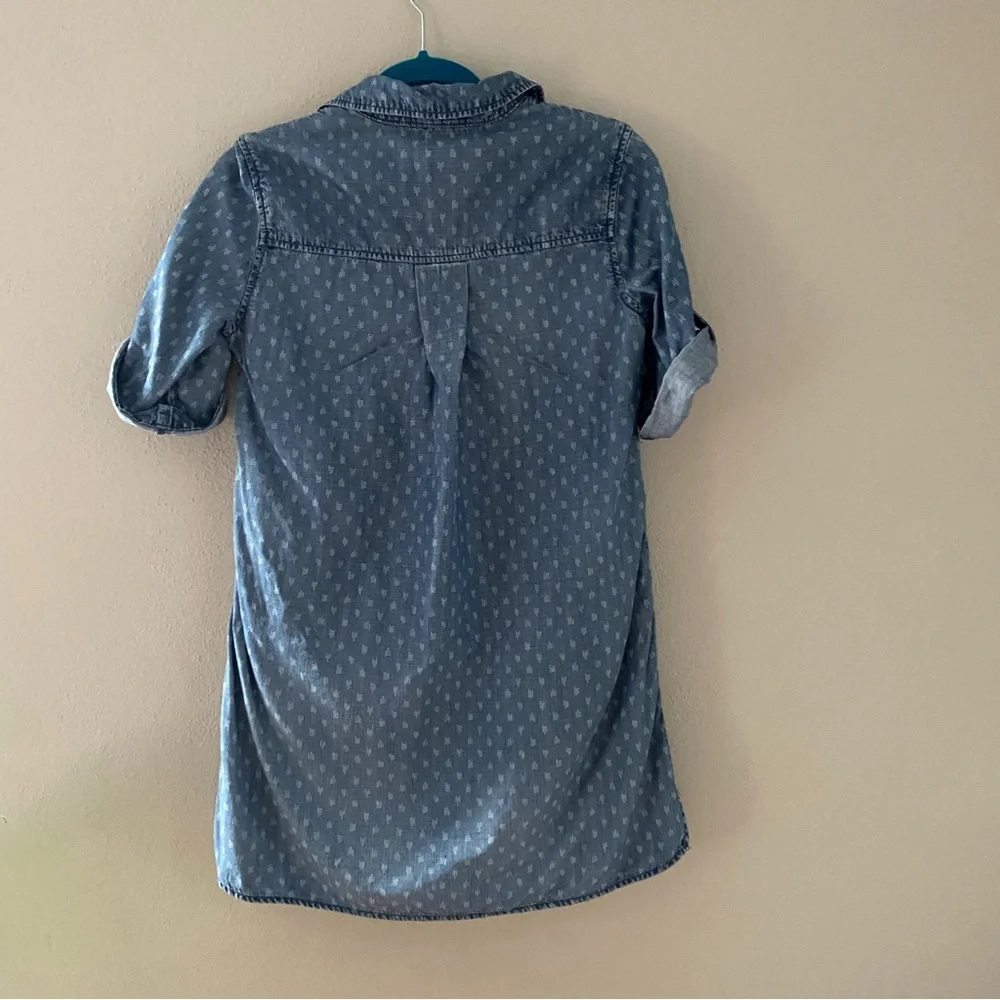 Cloth & Stone chambray denim tunic - Picture 4 of 5